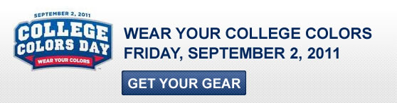 wear your college colors