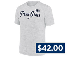 Nike Penn State Nittany Lions White Velocity Short Sleeve T Shirt